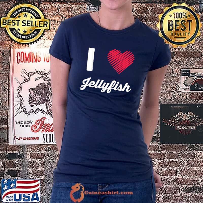 Jellyfish Fish Women Medusa Sting Species T-Shirt Ladiestee