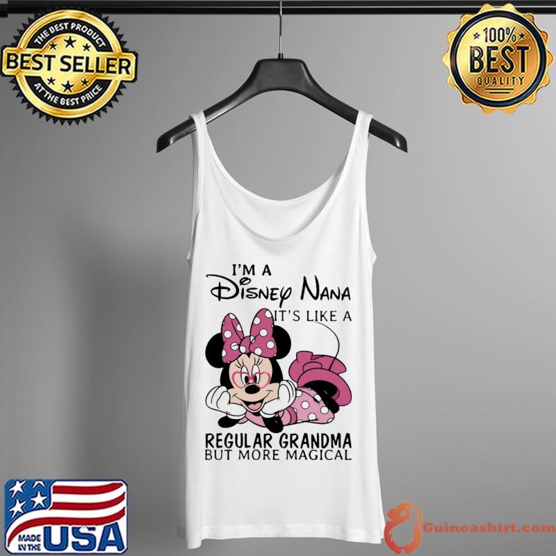 Mickey i'm a disney nana it's like a regular grandma but more magical Tank Top