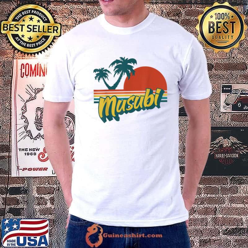 Musubi Japanese Food Lover Retro Hawaii T-Shirt