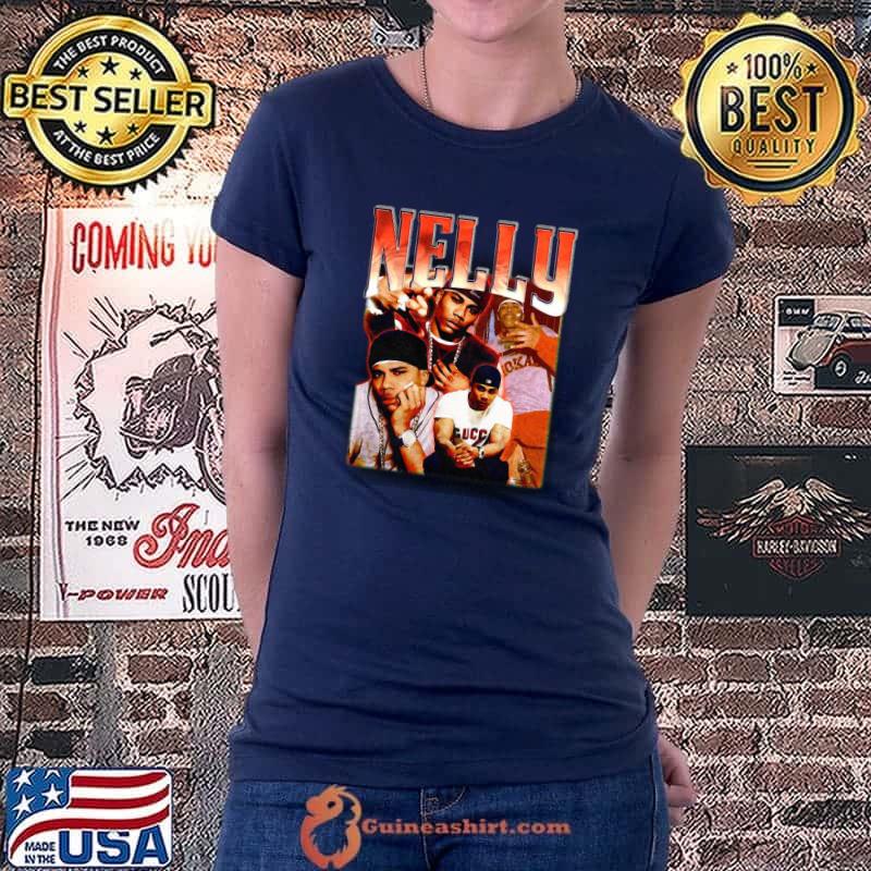 Nelly vintage 90s bootleg rap style retro shirt