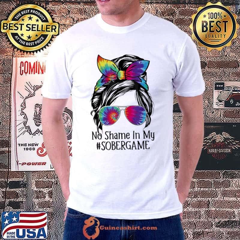 No Shame In My Sober Game NA Narcotics Anonymous T-Shirt