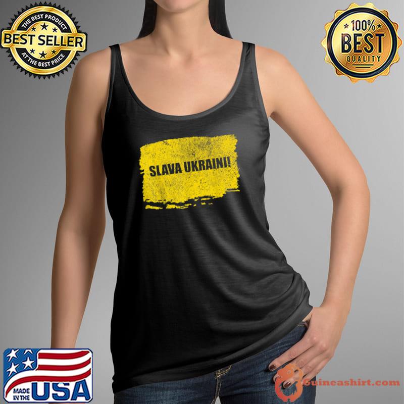 Official Support Ukraine I Stand With Ukraine Ukrainian T- Tank Top