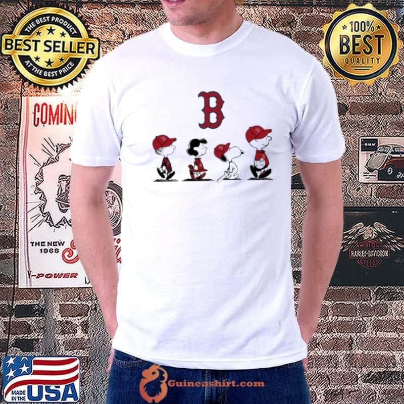 Peanut Snoopy go to watching Boston Red Sox shirt