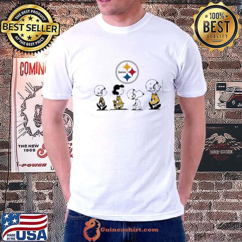 Peanut Snoopy go to watching Pittsburgh Steelers shirt - Guineashirt  Premium ™ LLC