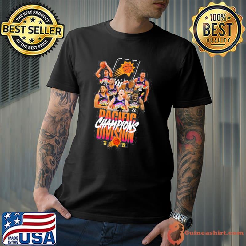 Phoenix Suns 2022 Pacific Division Champions 75 Anniversary Locker Shirt Unisex