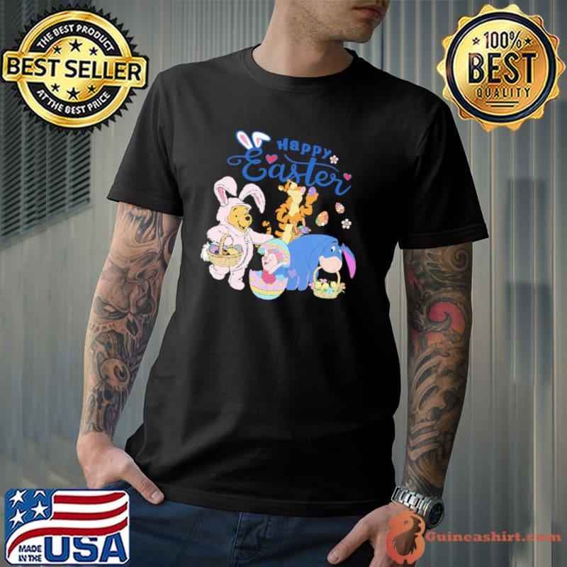 Pooh eeyore piglet tigger happy easter shirt