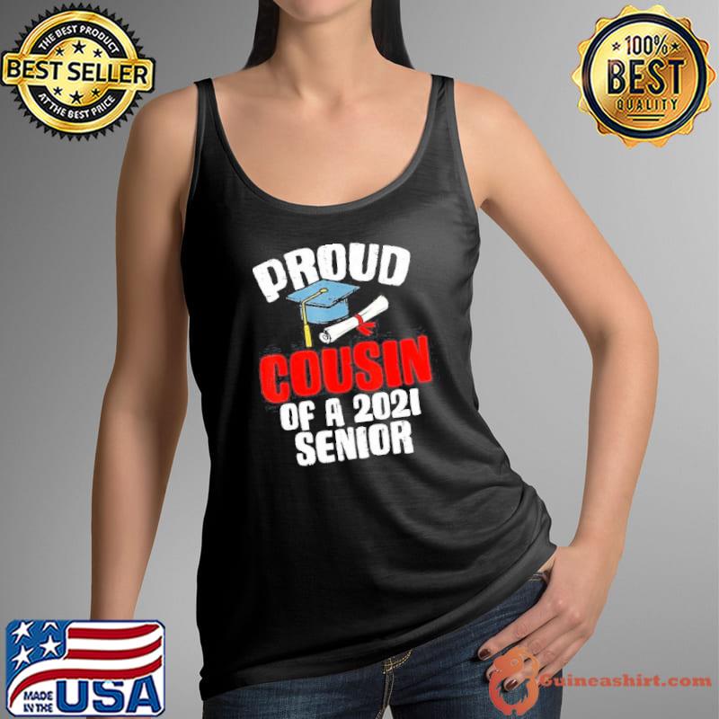 Proud cousin of a 2021 senior graduation Tank Top
