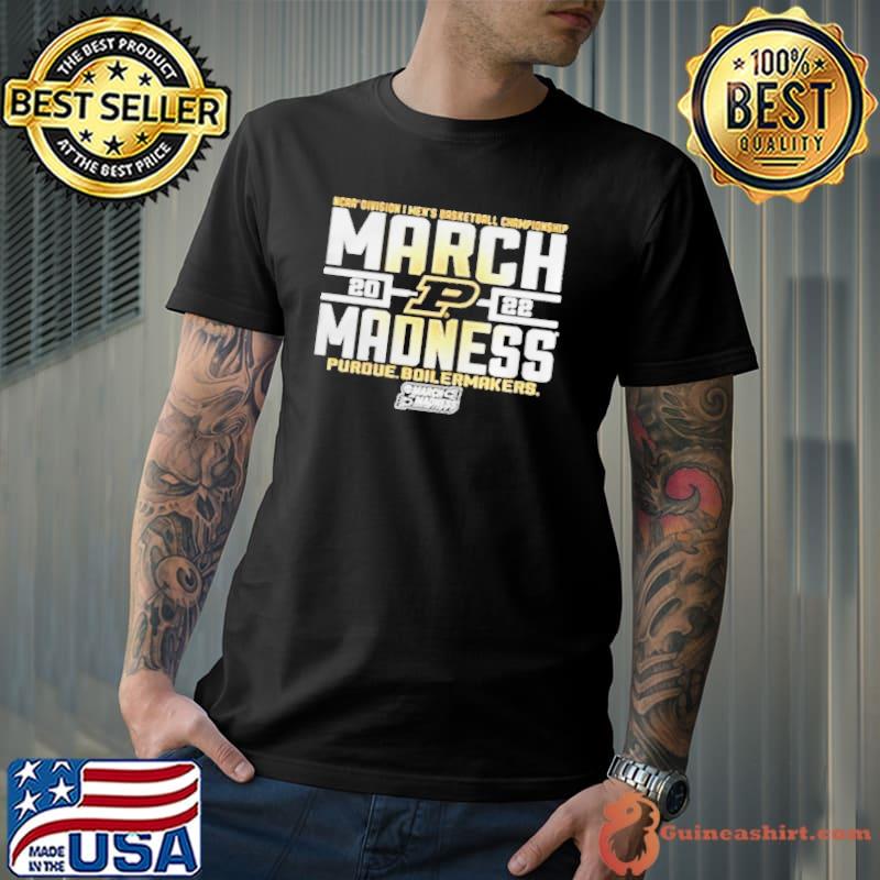 Purdue boilermakers 2022 march madness ncaa Division I men's basketball championship shirt