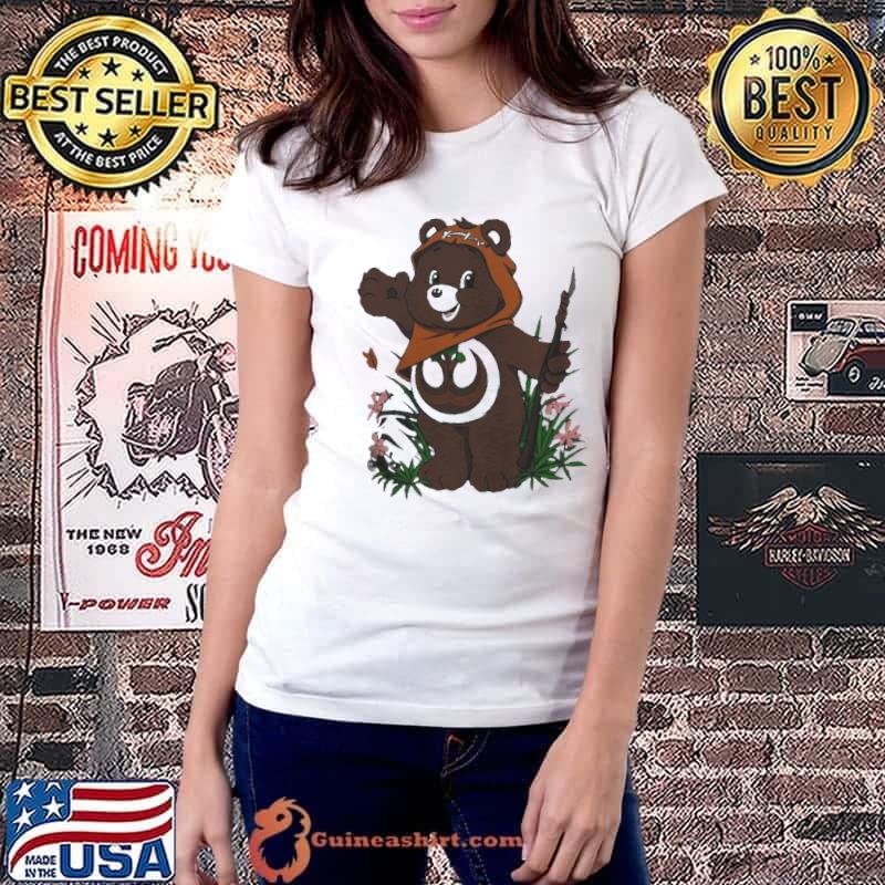 Rebel heart bear cartoon shirt