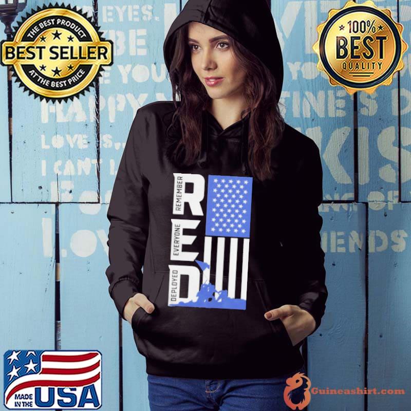 Remember everyone deployed American flag Hoodie