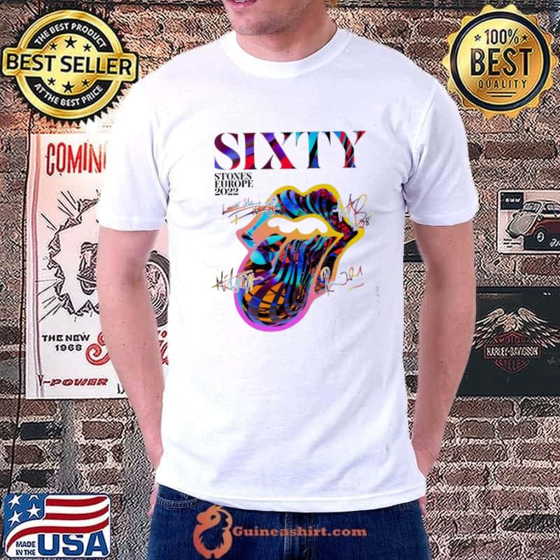 Sixty stones europe 2022 thank you for the memories shirt