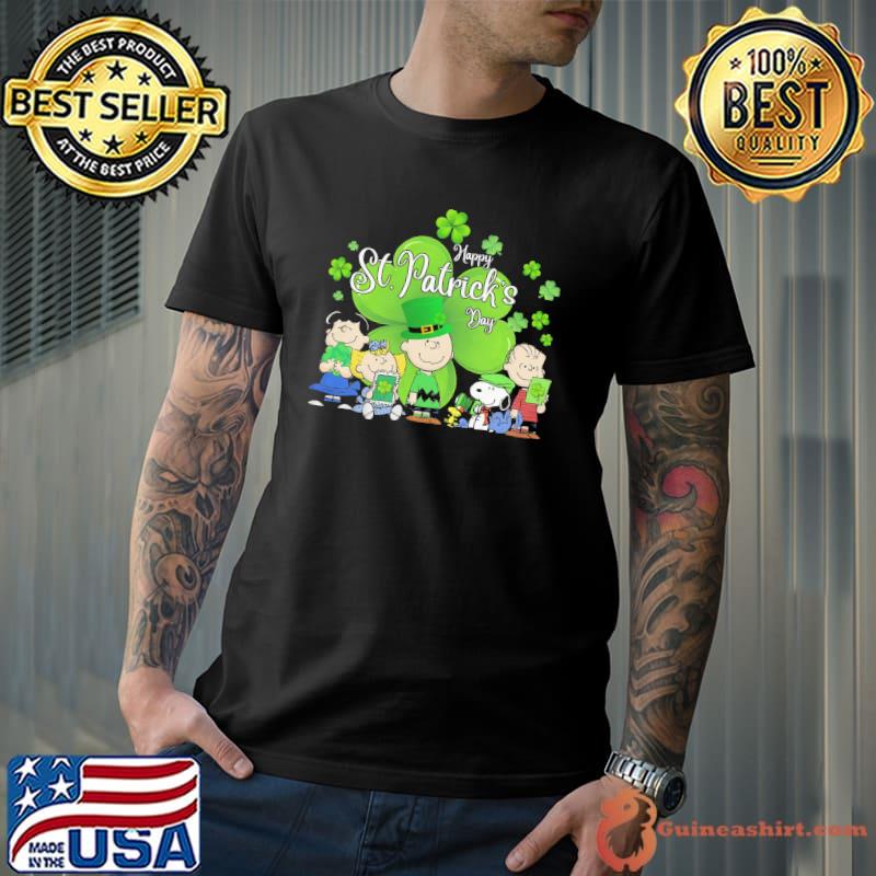 Snoopy peanuts happy st patricks's day shirt