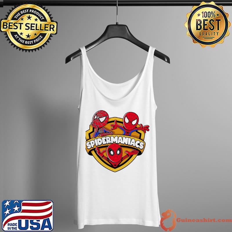 Spidermaniacs Marvel Shirt Tank Top