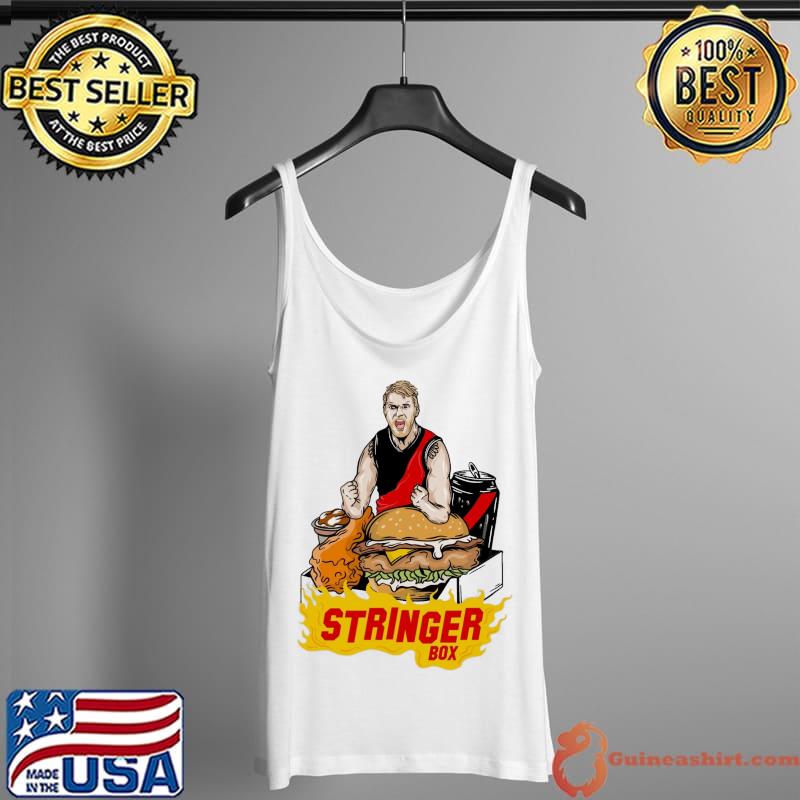 Stringer Boc Hambuger Shirt Tank Top