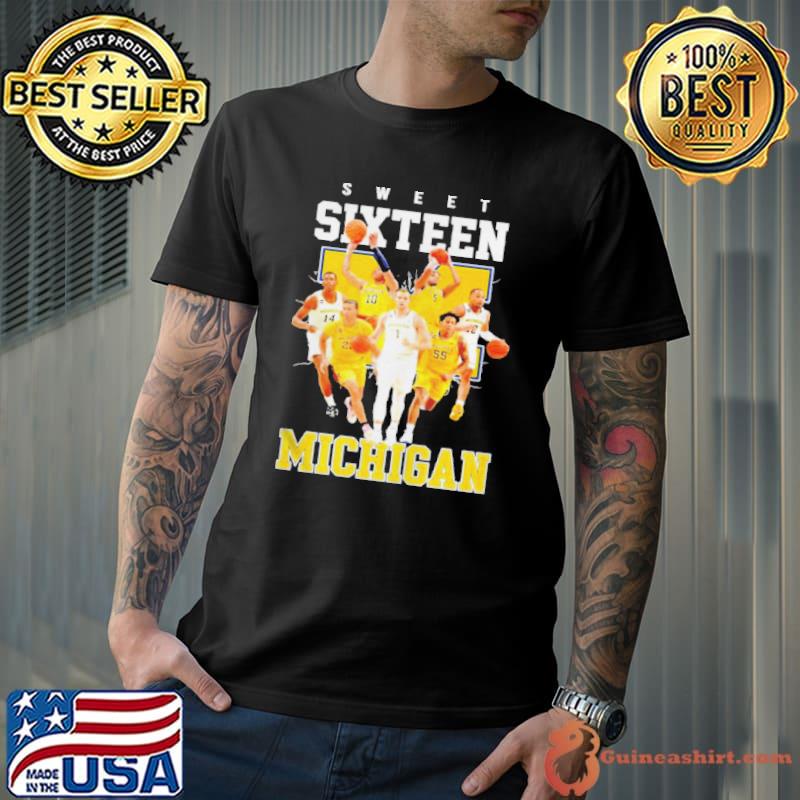 Sweet sixteen Michigan wolverines shirt