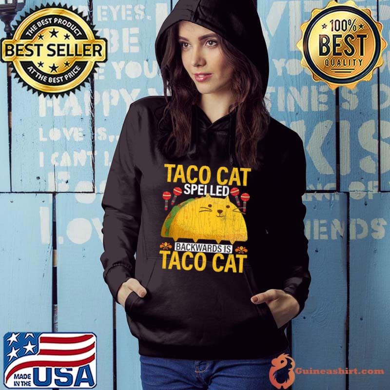 Taco Cat Funny Cinco de Mayo Mexican Fiesta Graphic Premium T-Shirt