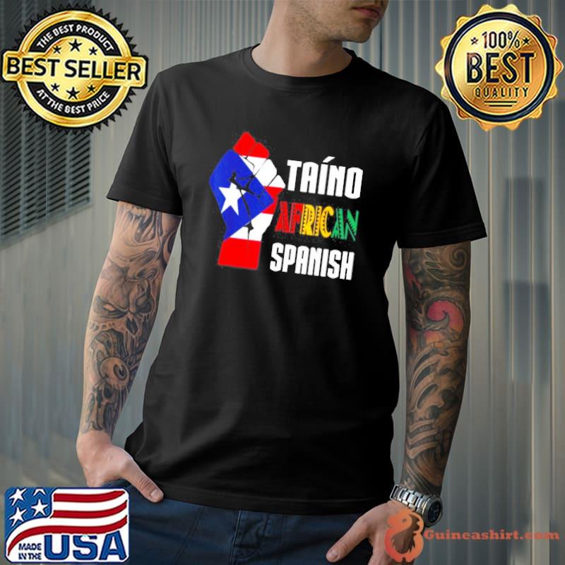 Taino african spanish taino nation boricua Unisex