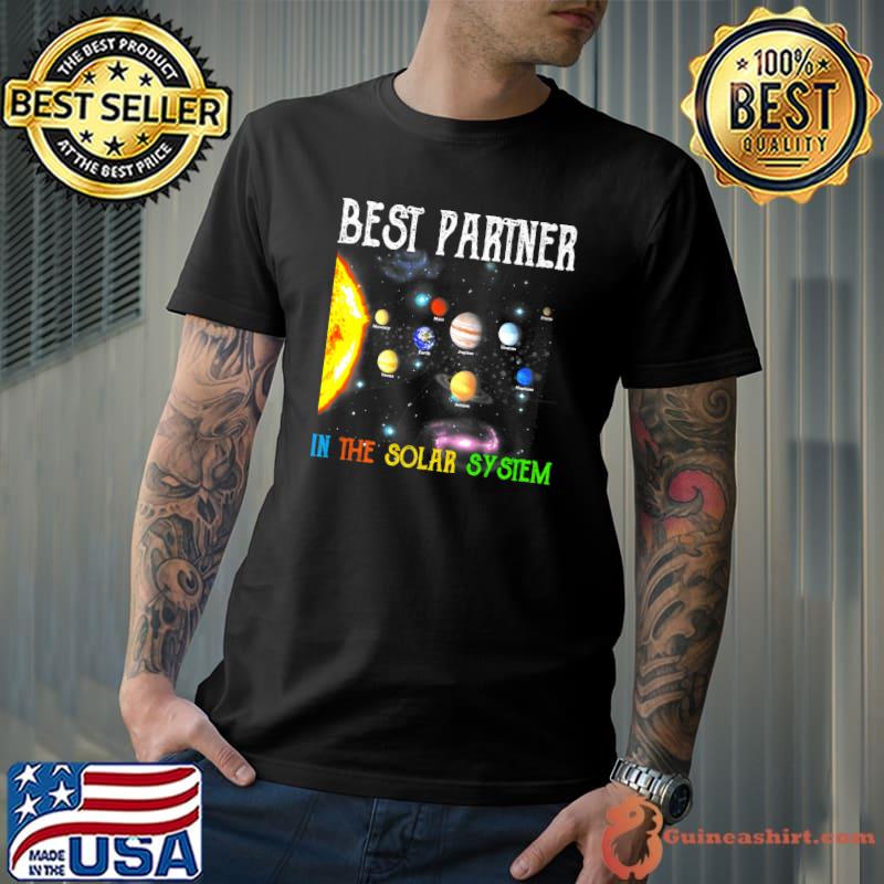The Best Partner In The Solar System Family Matching Premium T-Shirt