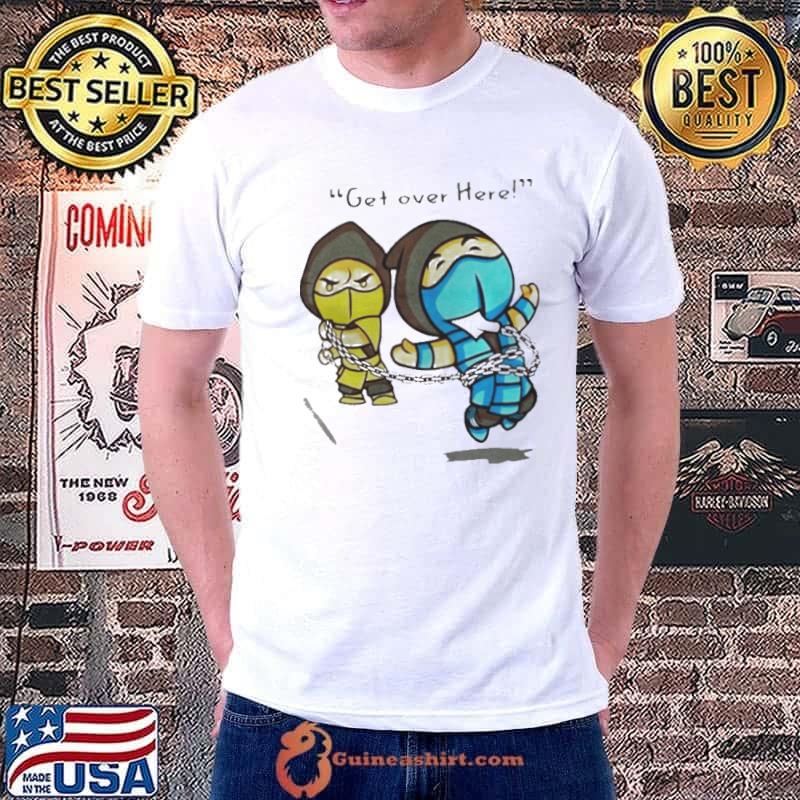 The krypt mortal kombat scorpion chibI get over here shirt
