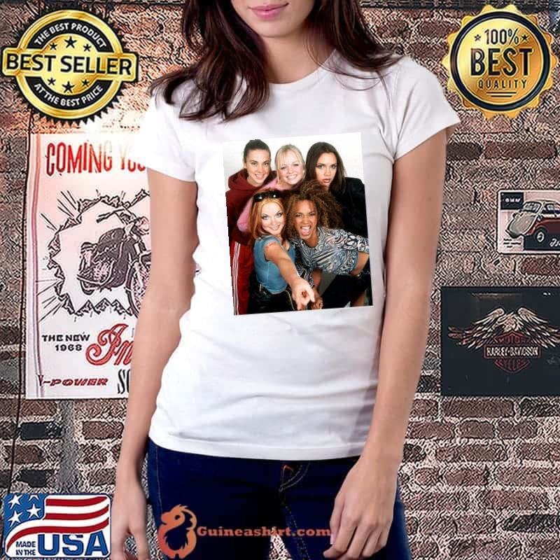 The Spice Girls 90s Photo Popstars T-Shirt