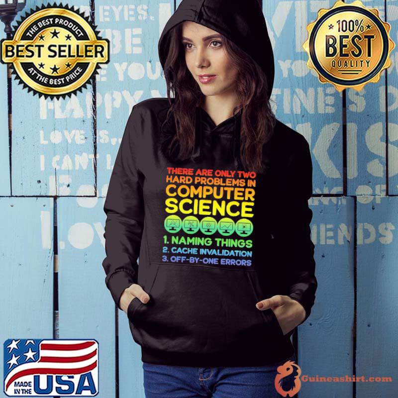 There Are Only Two Hard Problems In Computer Science Shirt