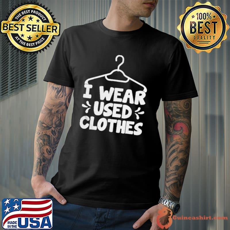 Thrift shopping goods bargain lover I wear used clothes shirt