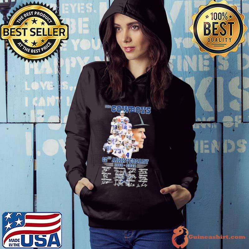 Thw Cowboys 62nd Anniversary 1960 2022 Shirt Hoodie