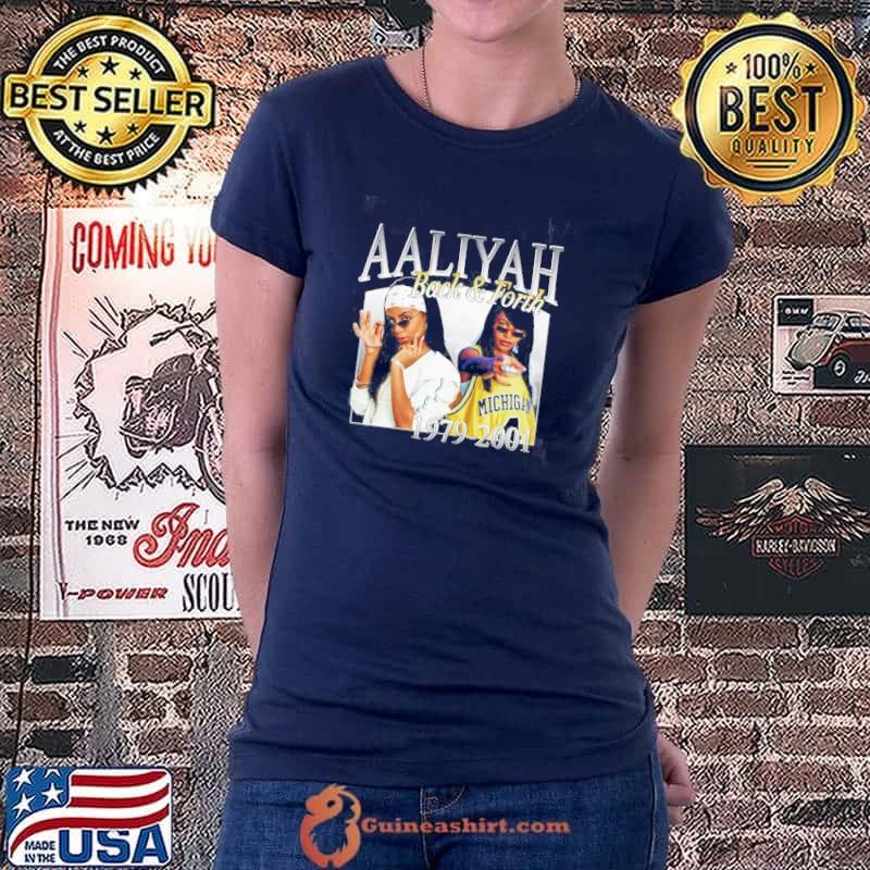 Vintage aaliyah bootleg 90s rap style shirt