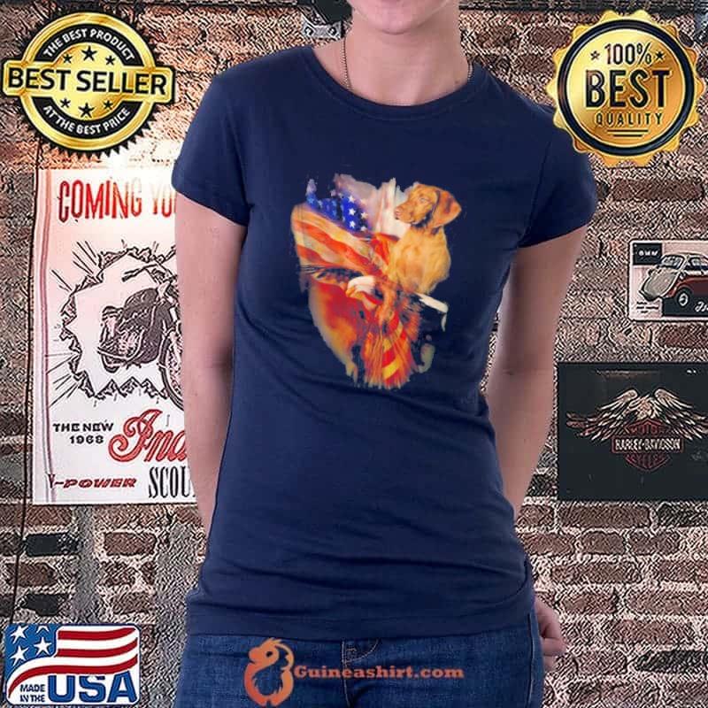 Vizsla American wings shirt