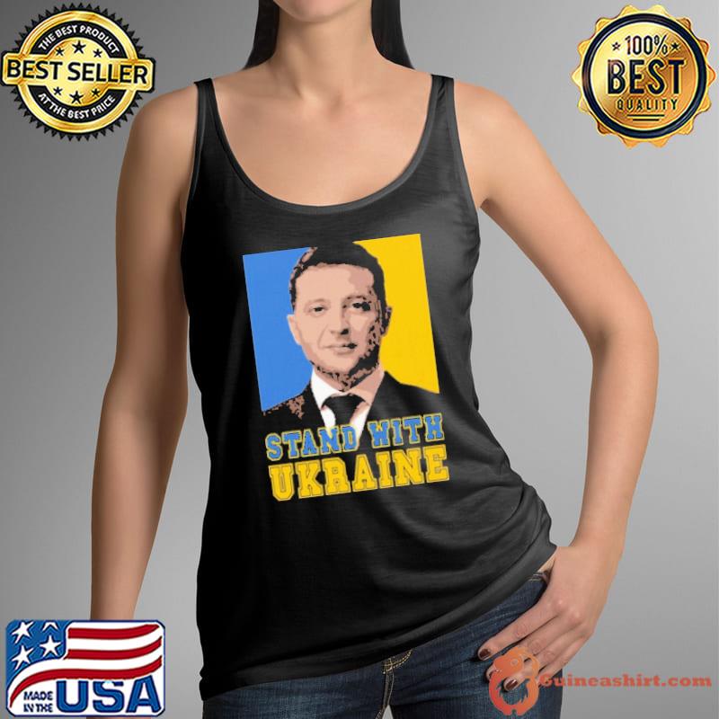 Volodymyr Oleksandrovych Zelensky Stand With Ukraina Shirt Tank Top