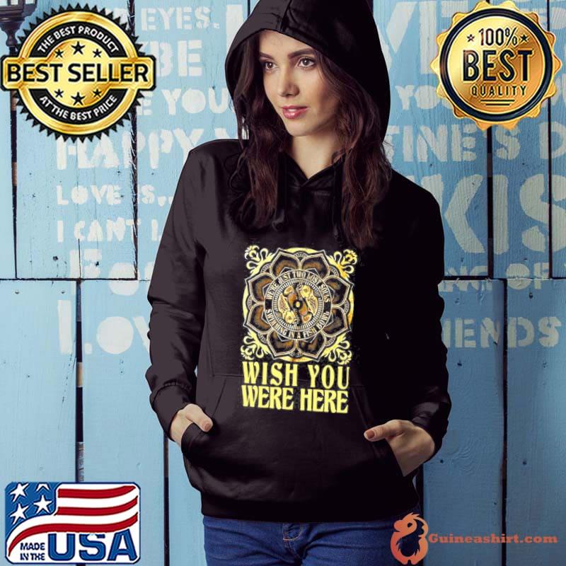 We're just two lost souls swimming in a fish bowl wish you were here Hoodie