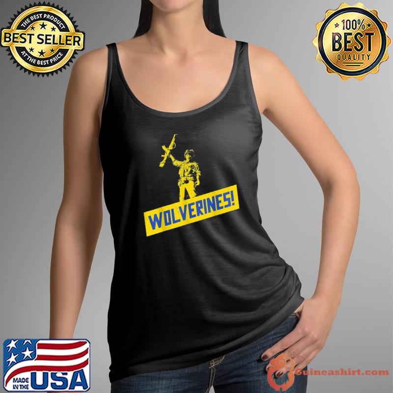 Wolverines Support Ukraine T-Shirt Tank Top