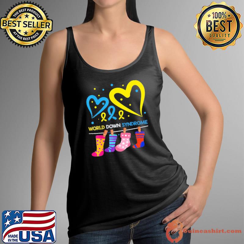 World Down Syndrome WDSD 21 March Day T-Shirt Tank Top