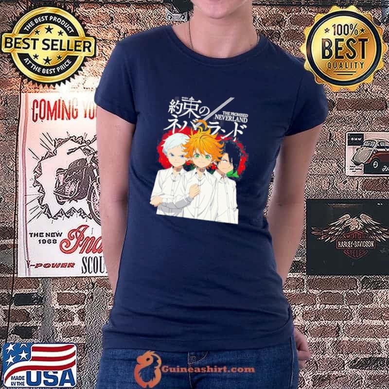 Yakusoku no neverland japanese anime shirt