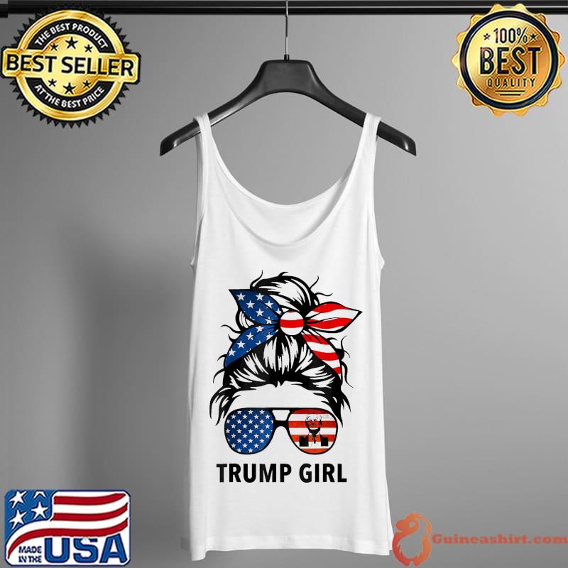 Yes I’m A Trump Girl Get Over It – Trump 2024 Election T-Shirt Tank Top