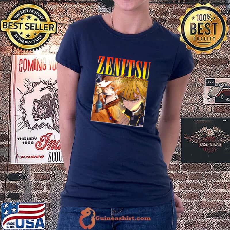Zenitsu Agatsuma Anime Homage Demon Slayer Unisex T-Shirt