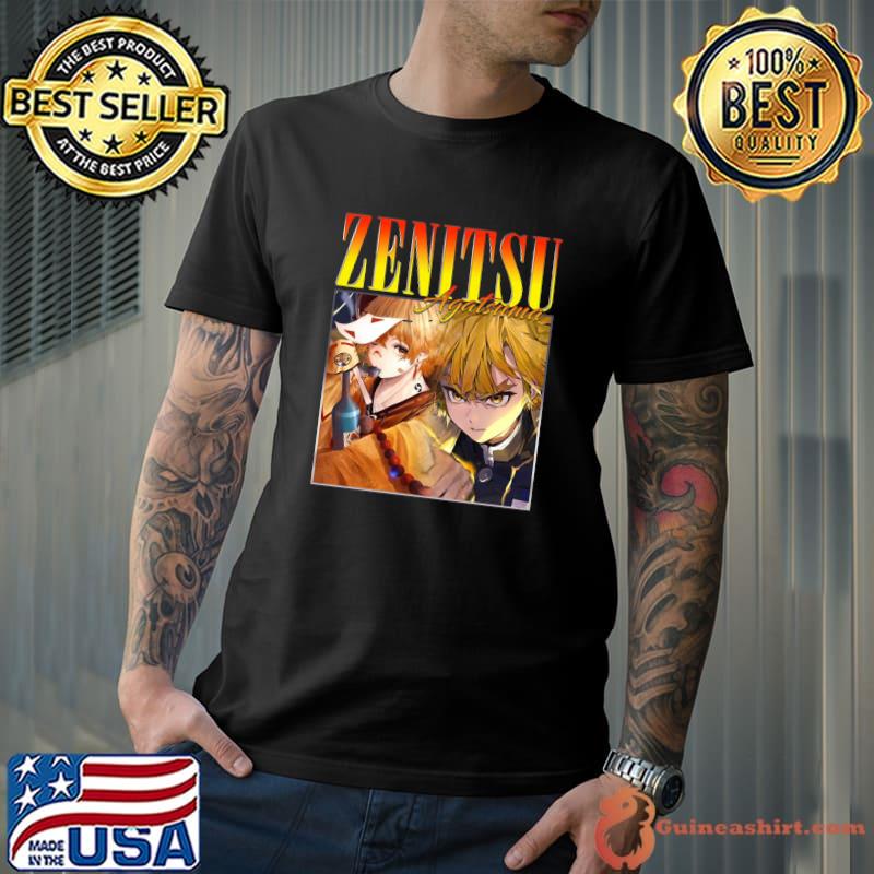 Zenitsu Agatsuma Anime Homage Demon Slayer Unisex T-Shirt Unisex