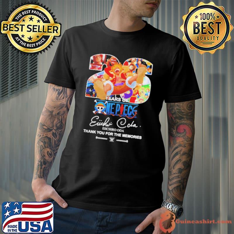 26 years of one piece eiichiro oda thank you for the memories shirt