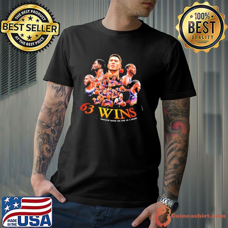 63 Wins Franchise Record For Wins In A Season Phoenix Suns shirt