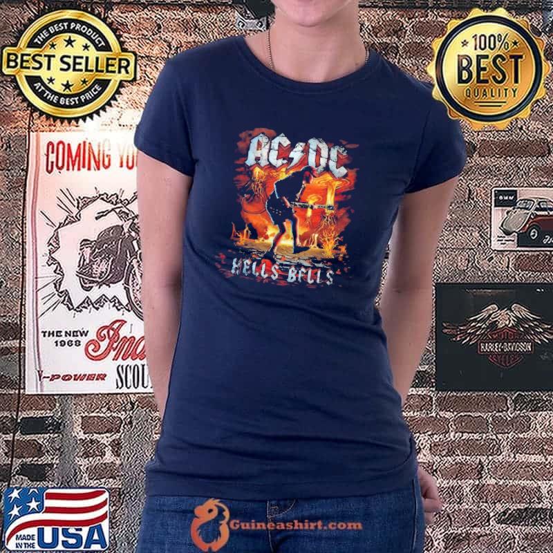 ACDC Hells Bells Shirt Ladiestee