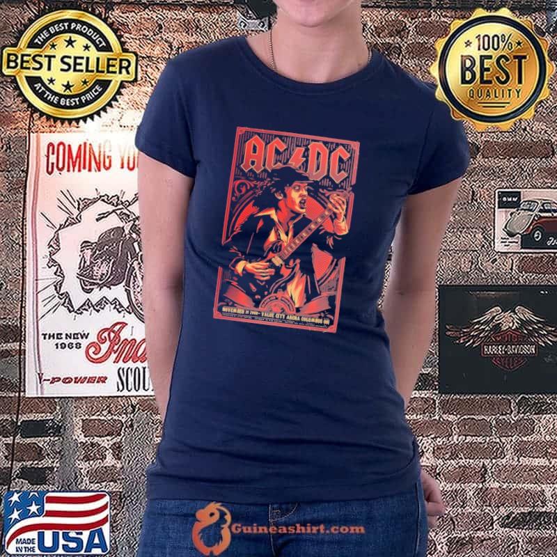 ACDC November 21 2008 Value City Arena Columbus Shirt Ladiestee