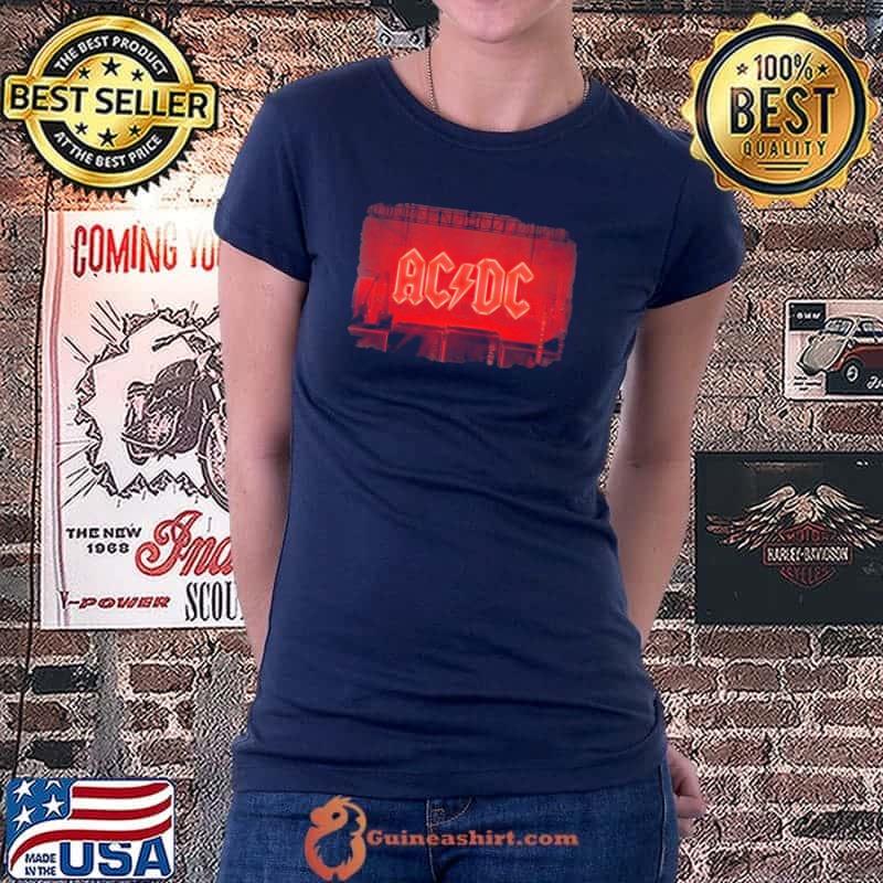 ACDC Power Up Shirt Ladiestee