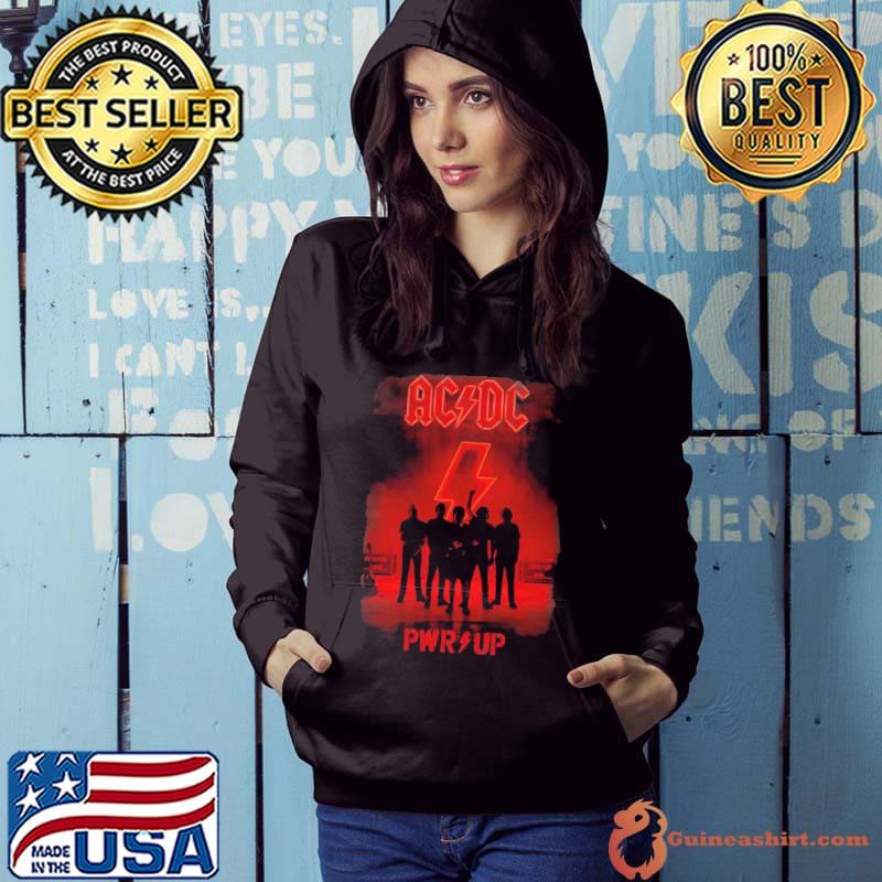 ACDC PWR up Shirt Hoodie
