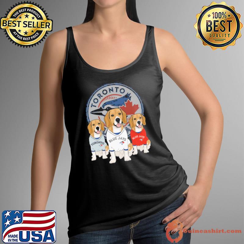 Beagle Dog Blue Jays Toronto Shirt Tank Top