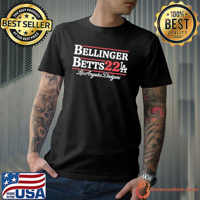 Bellinger Betts 22LA Los Angeles Dodgers Shirt - Guineashirt