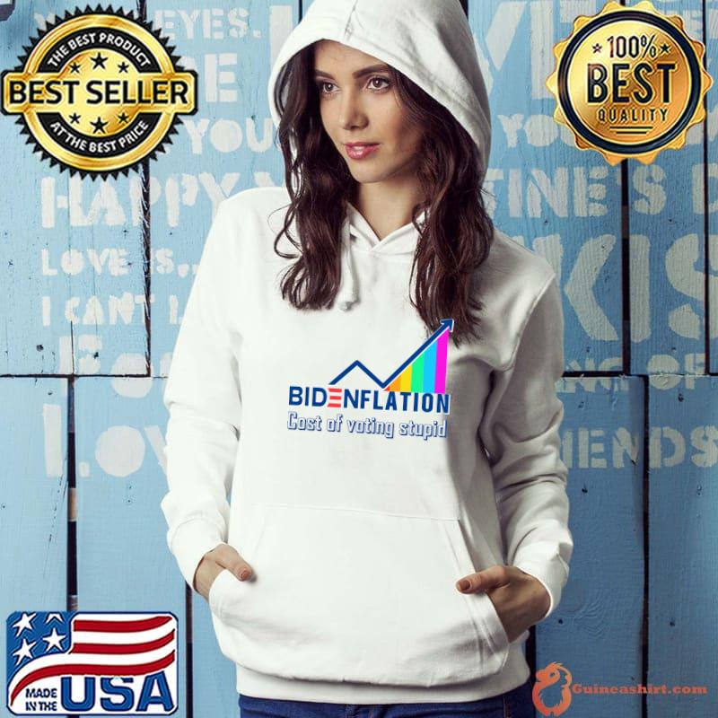 Bidenflation cost of voting stupid inflation graph Classic T-Shirt Hoodie