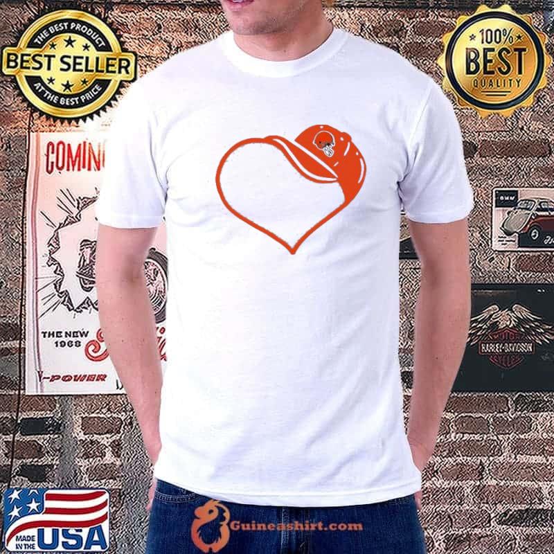 Browns Home Heart Cap Shirt