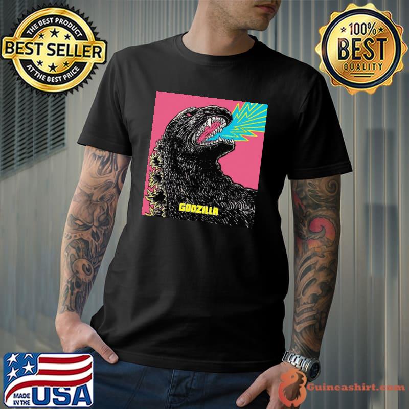 Classic 1965 godzilla pop art oldskool custom shirt