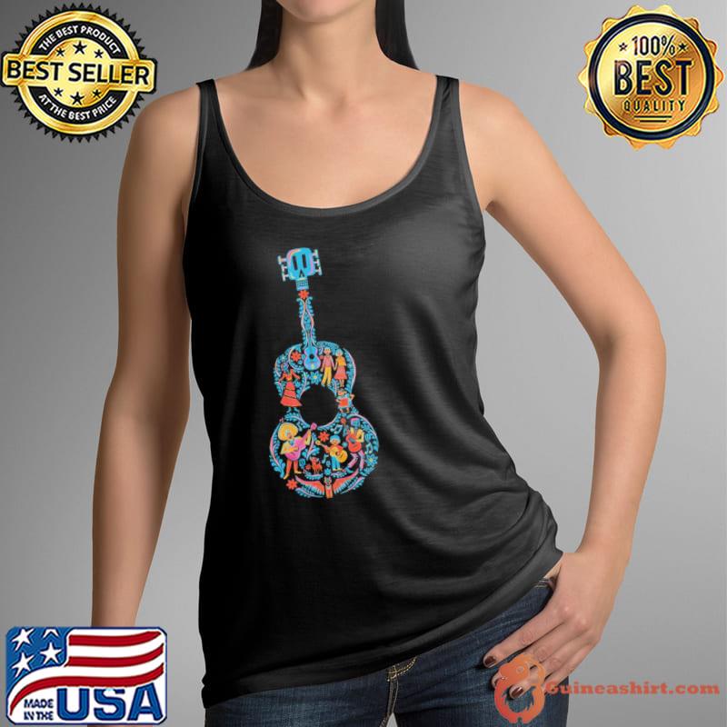 Coco guitar art Tank Top
