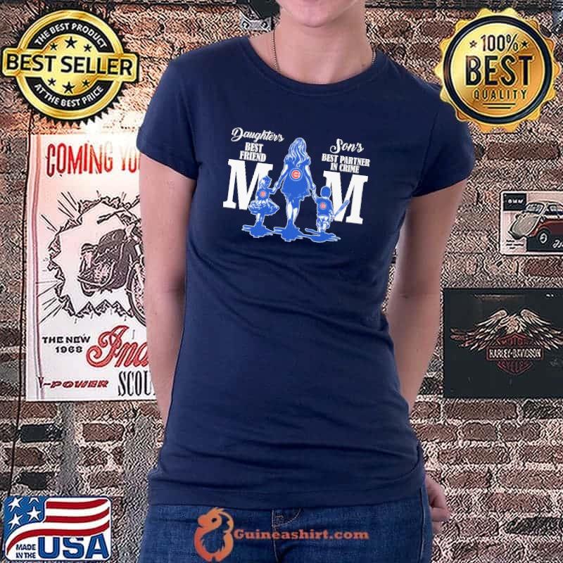 Daughter's Best Friend Mom Son's Best Partner In Crime USB Shirt Ladiestee